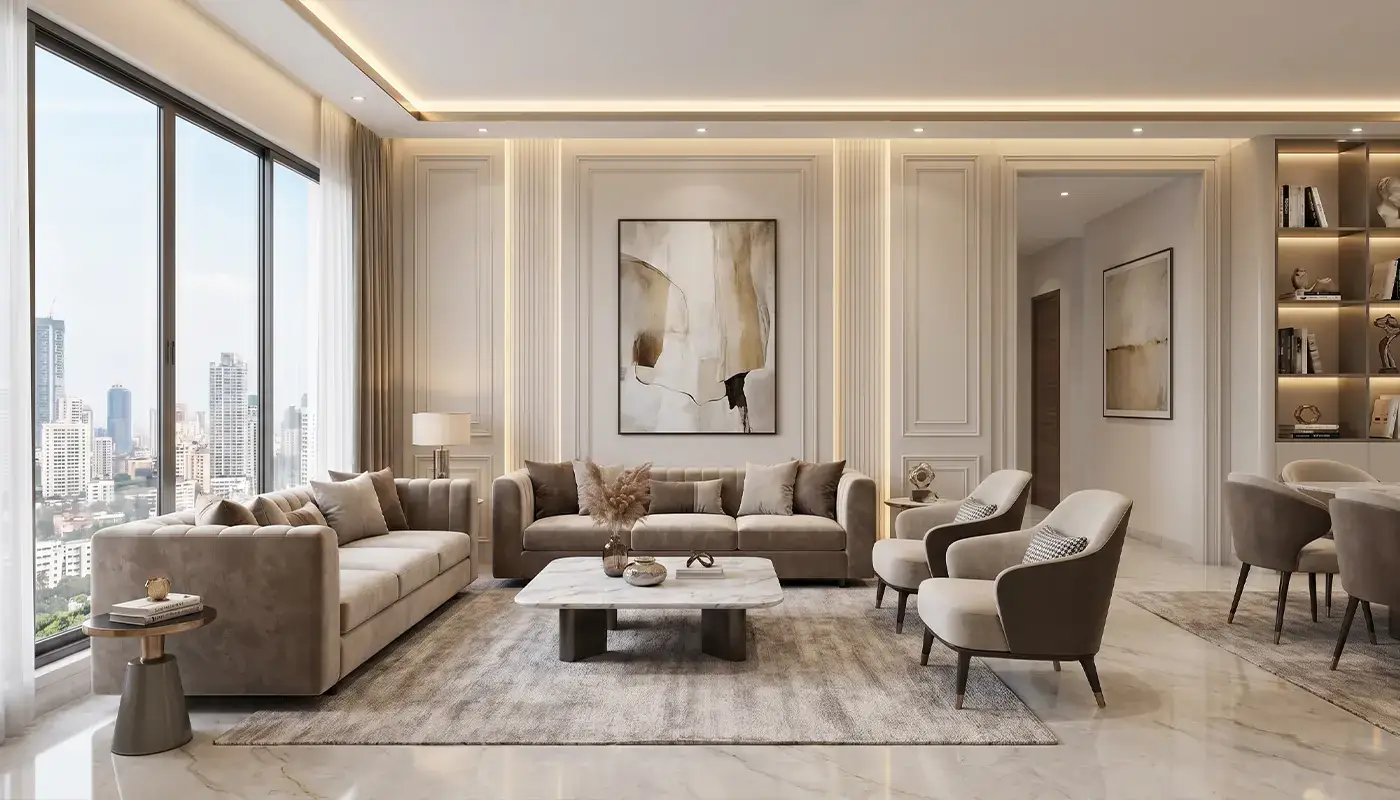 Rustomjee Ozone Skye interiors